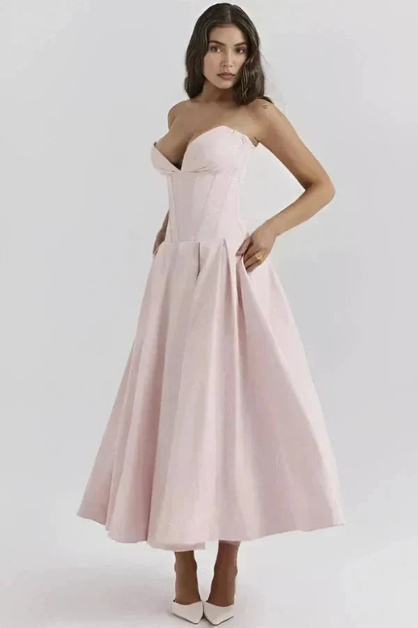 Scarlett Corset Midi Dress