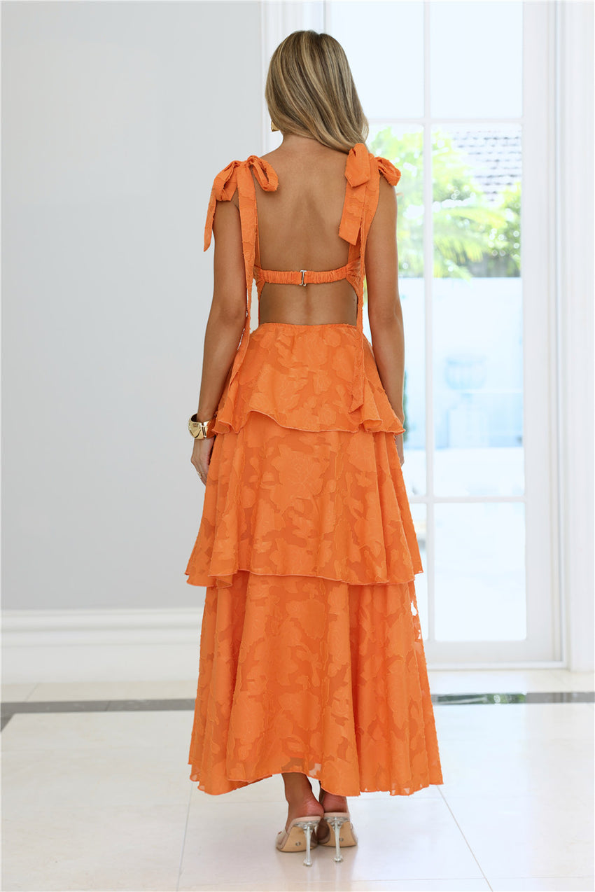 Pure Energy Maxi Dress Orange