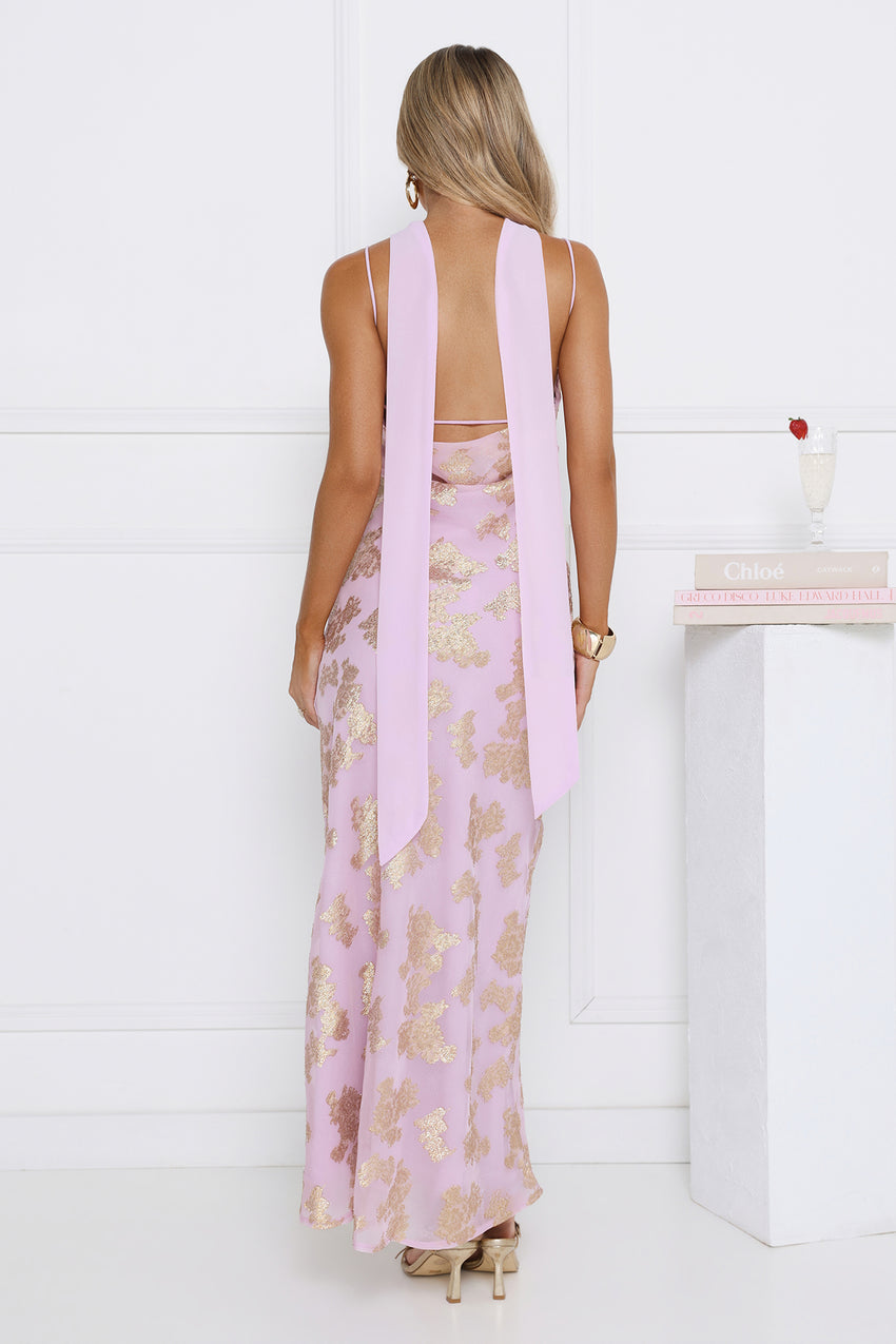 Dreamy Dazzle Maxi Dress Lilac