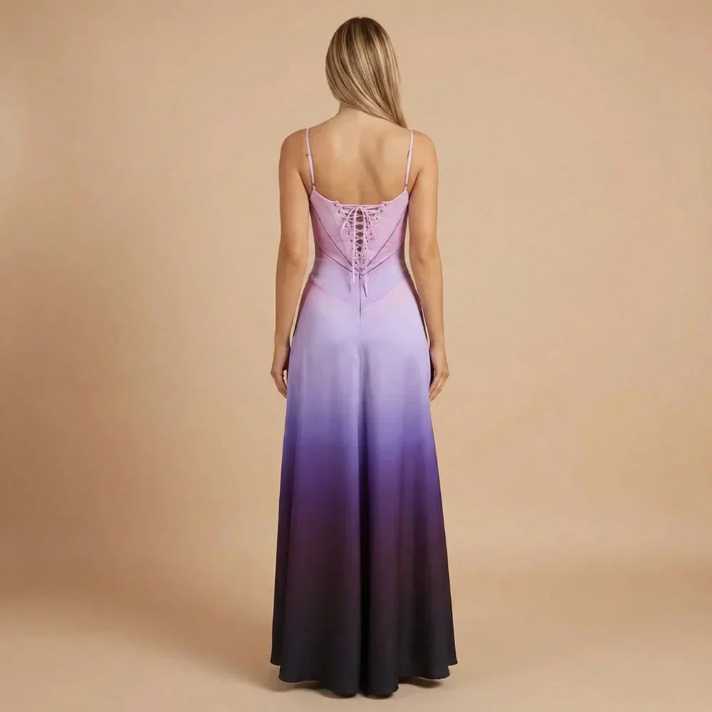 Aurelia Corset Maxi Dress