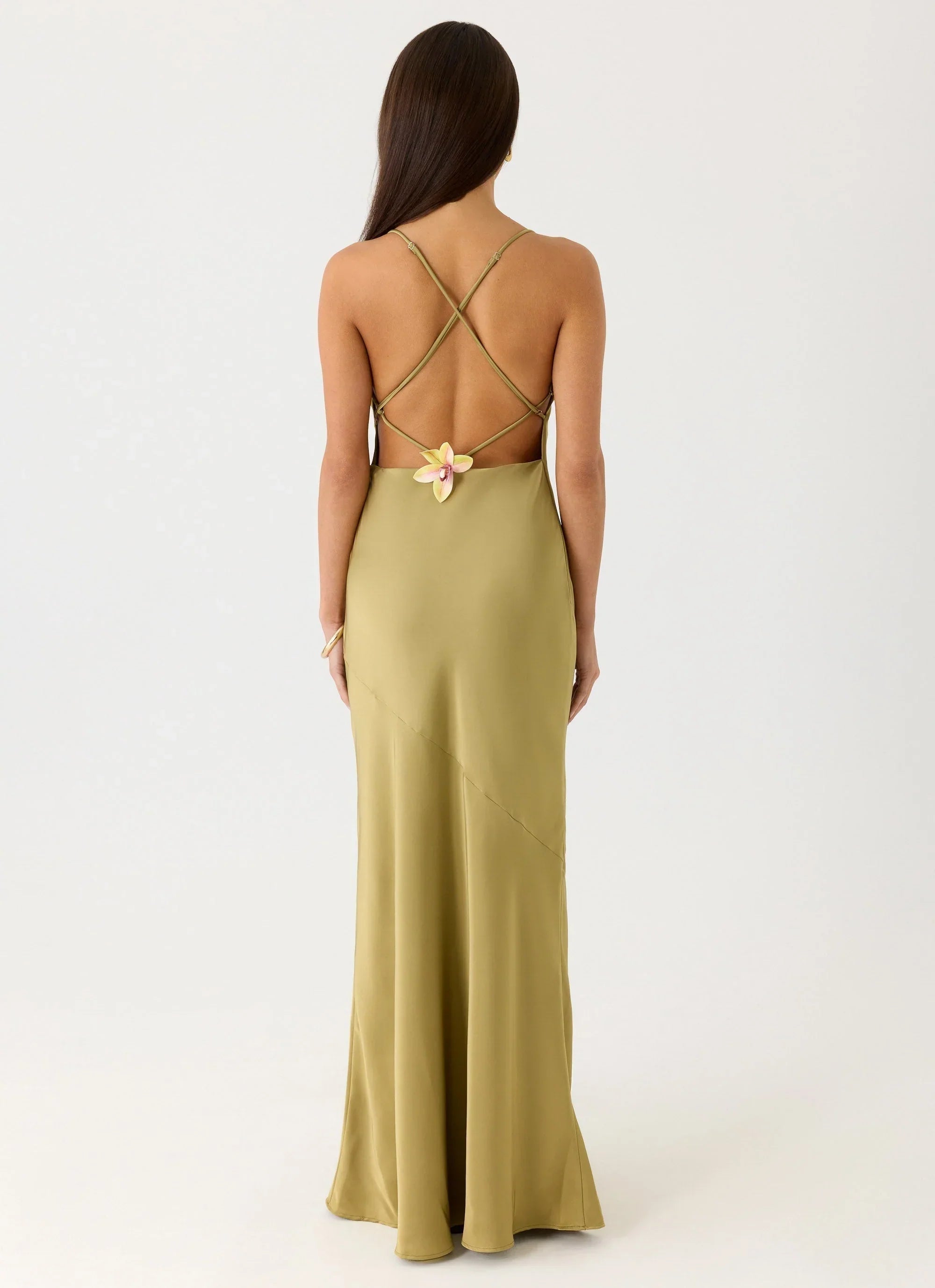 Darius Maxi Dress Olive