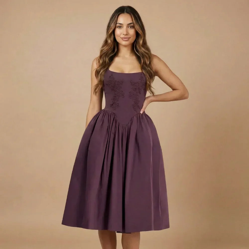 Elowen Lace Midi Dress