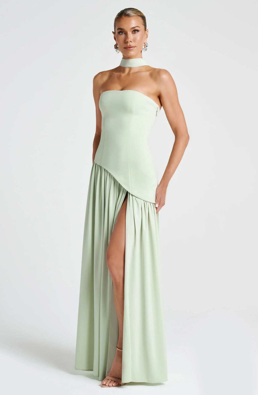 Isadora™ | Chic Slit Maxi Dress