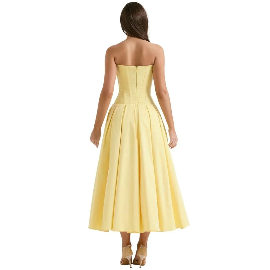 Scarlett Corset Midi Dress