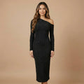Simone Shimmer Maxi Dress