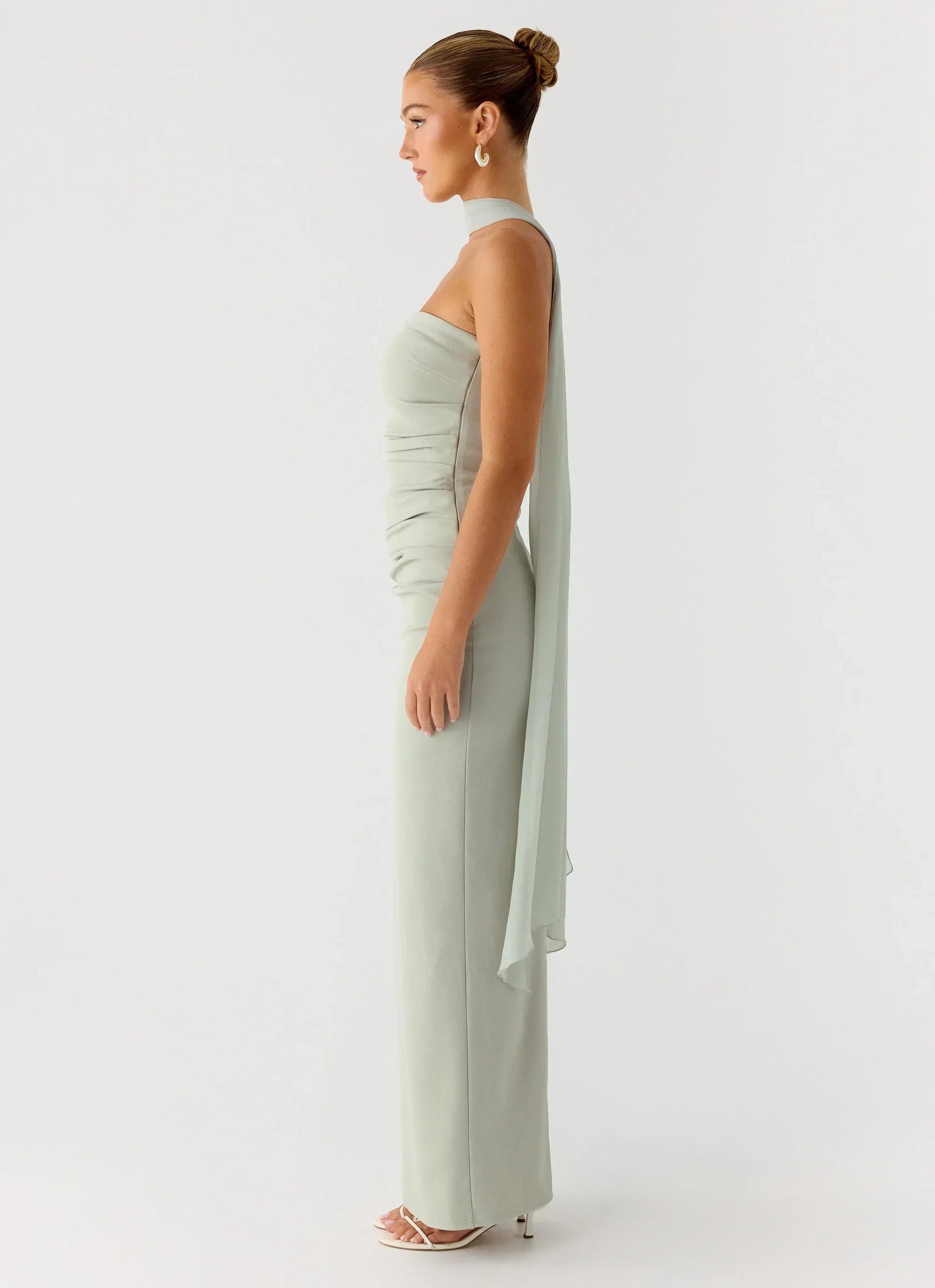 Libra Maxi Dress - Pastel Sage