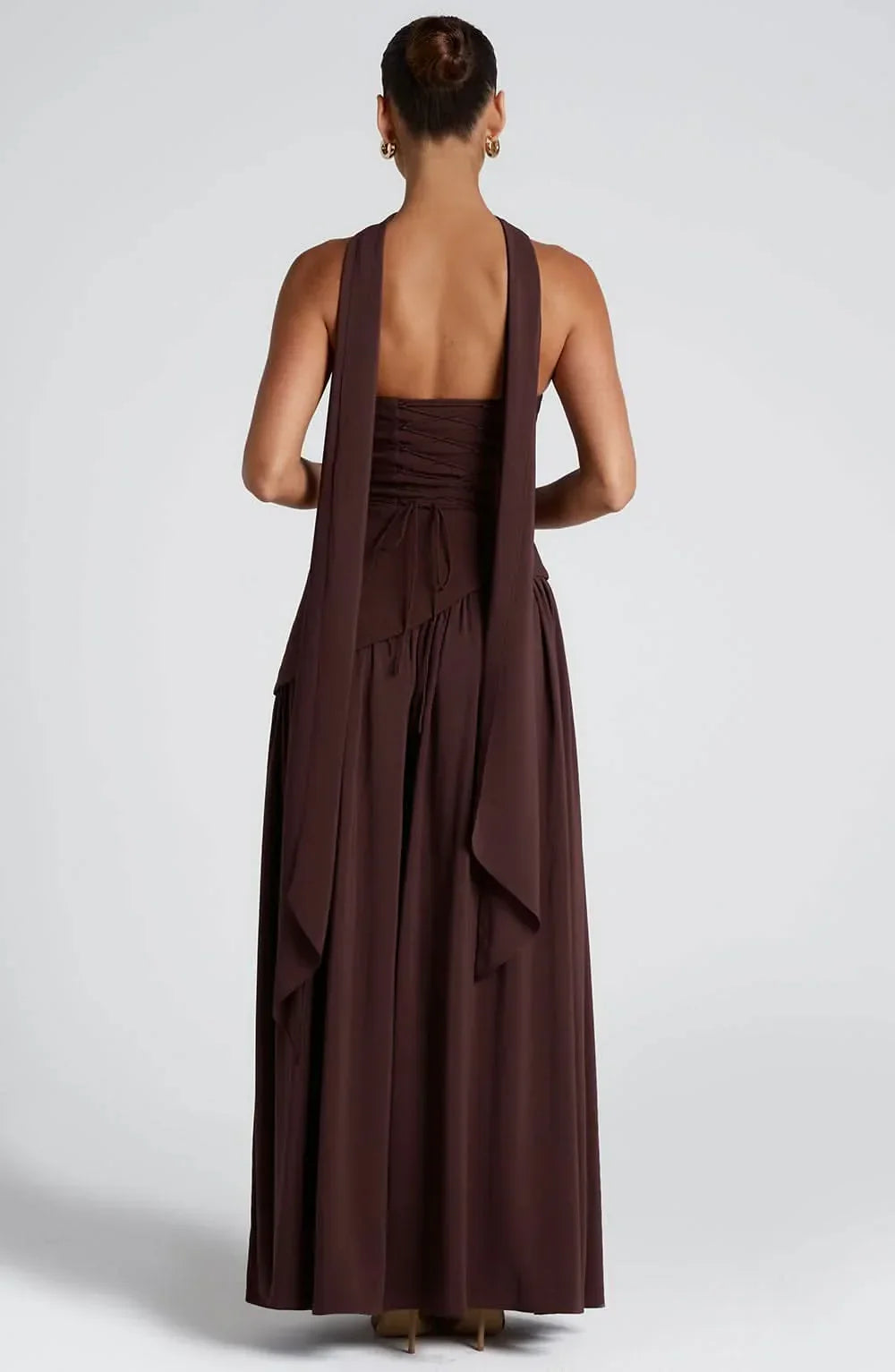 Isolde Wrap Maxi Dress
