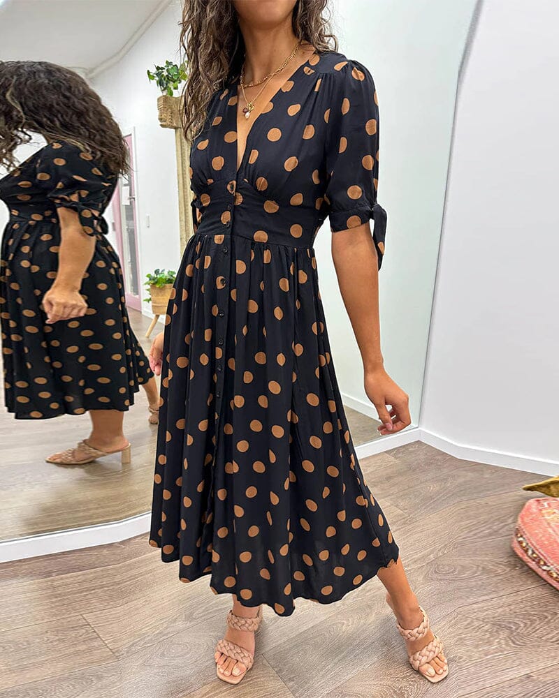 Morgan Wrap Midi Dress