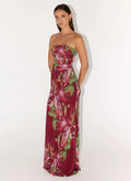 Iroha Strapless Maxi Dress Cuba