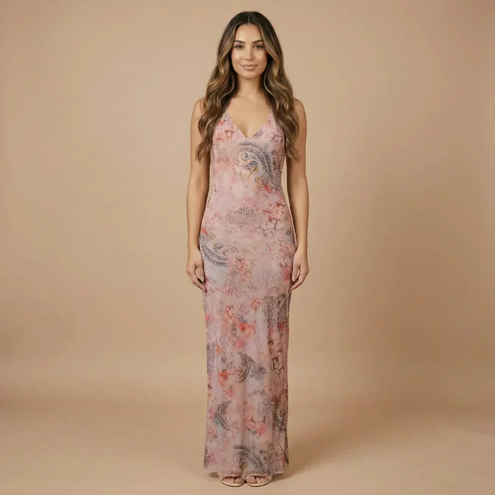 Isabelle Butterfly Maxi Dress