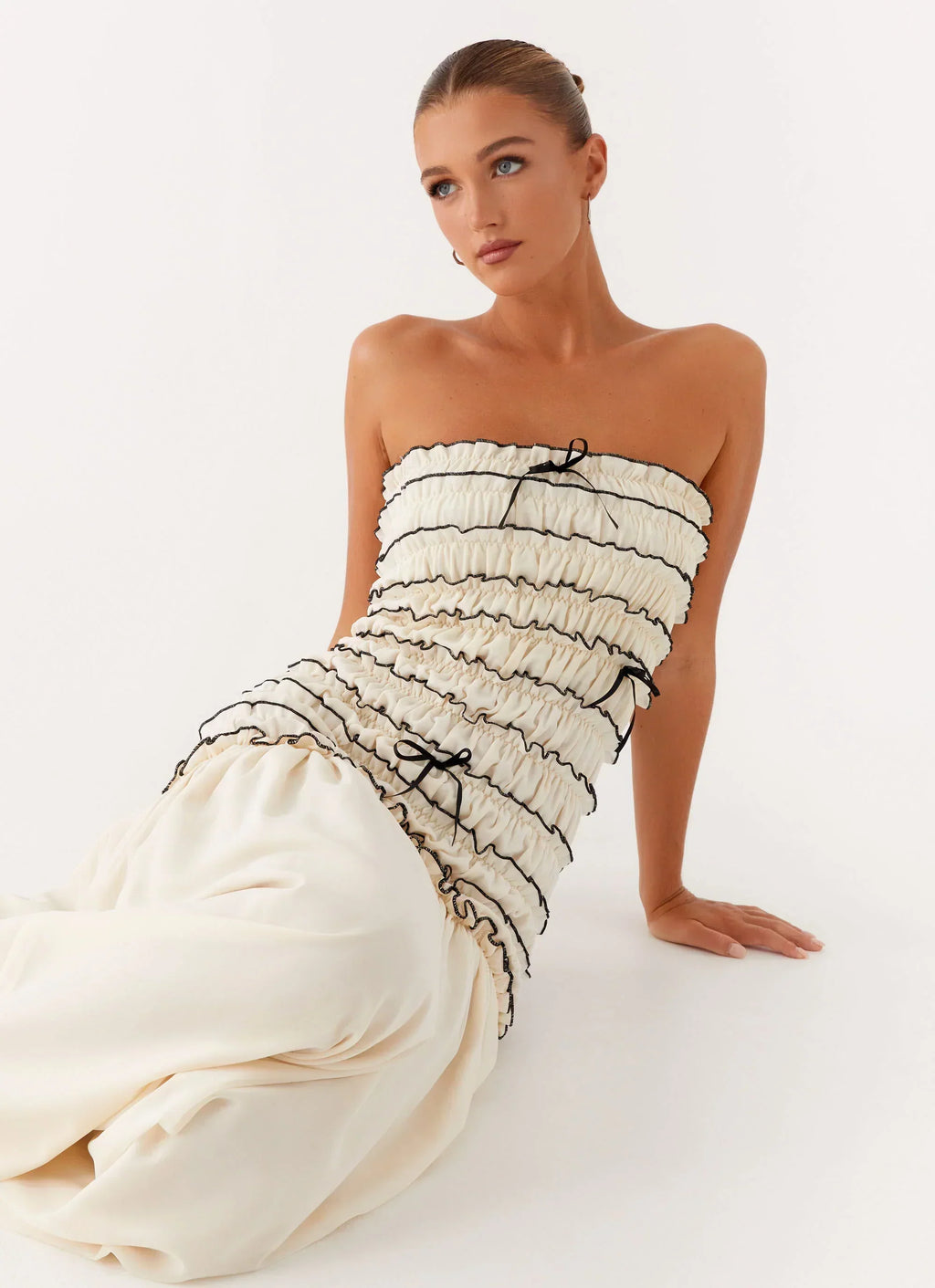 Zariah Maxi Dress - Ivory