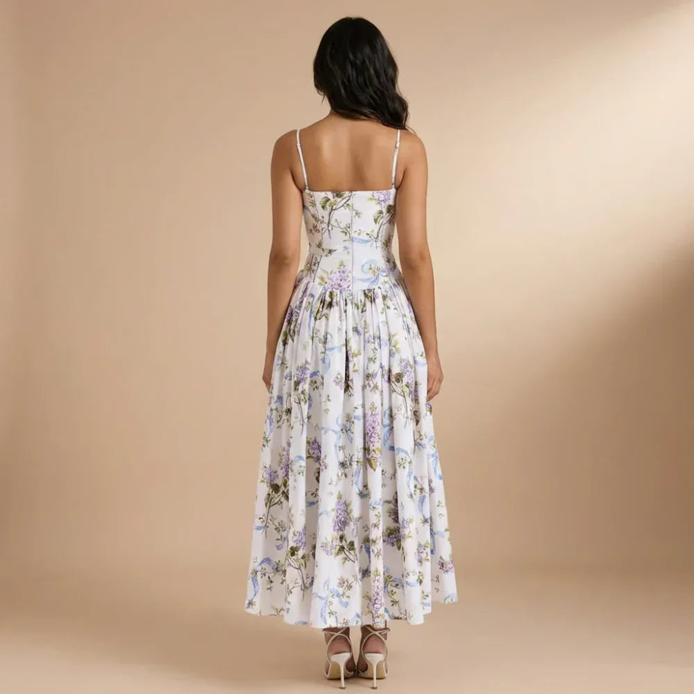Isabelle Corset Midi Dress