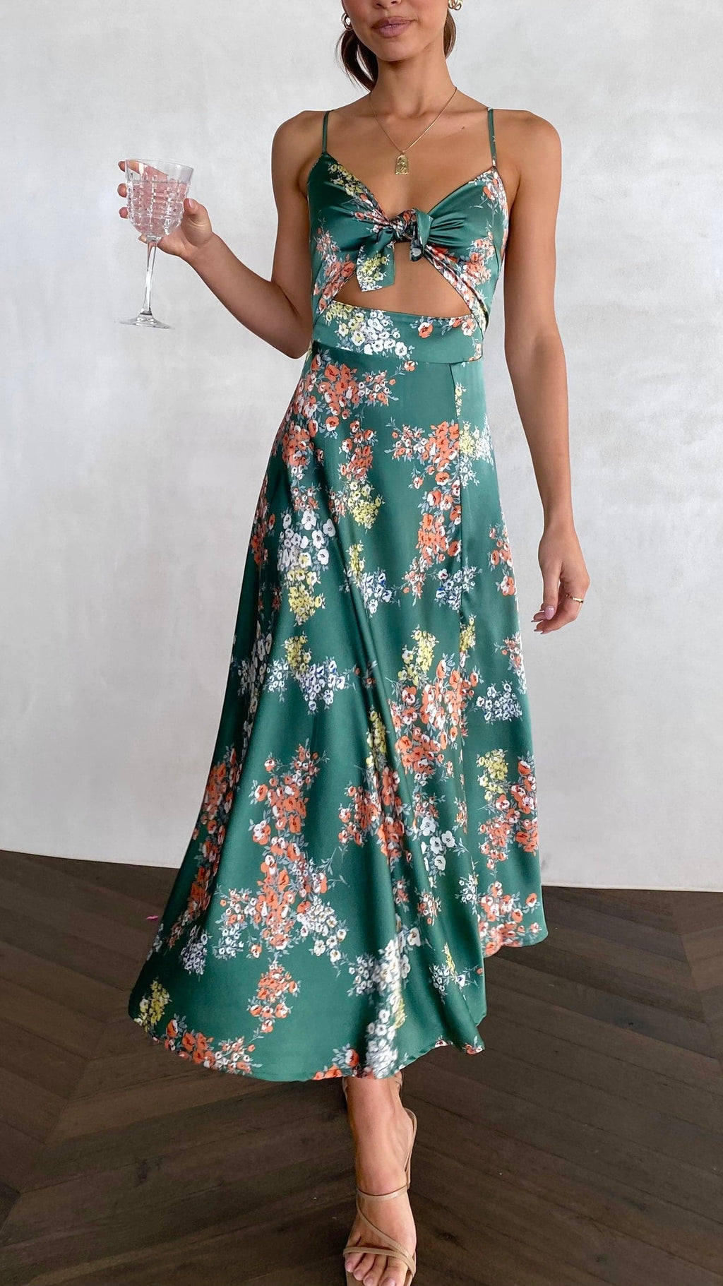 Sienna Cutout Midi Dress