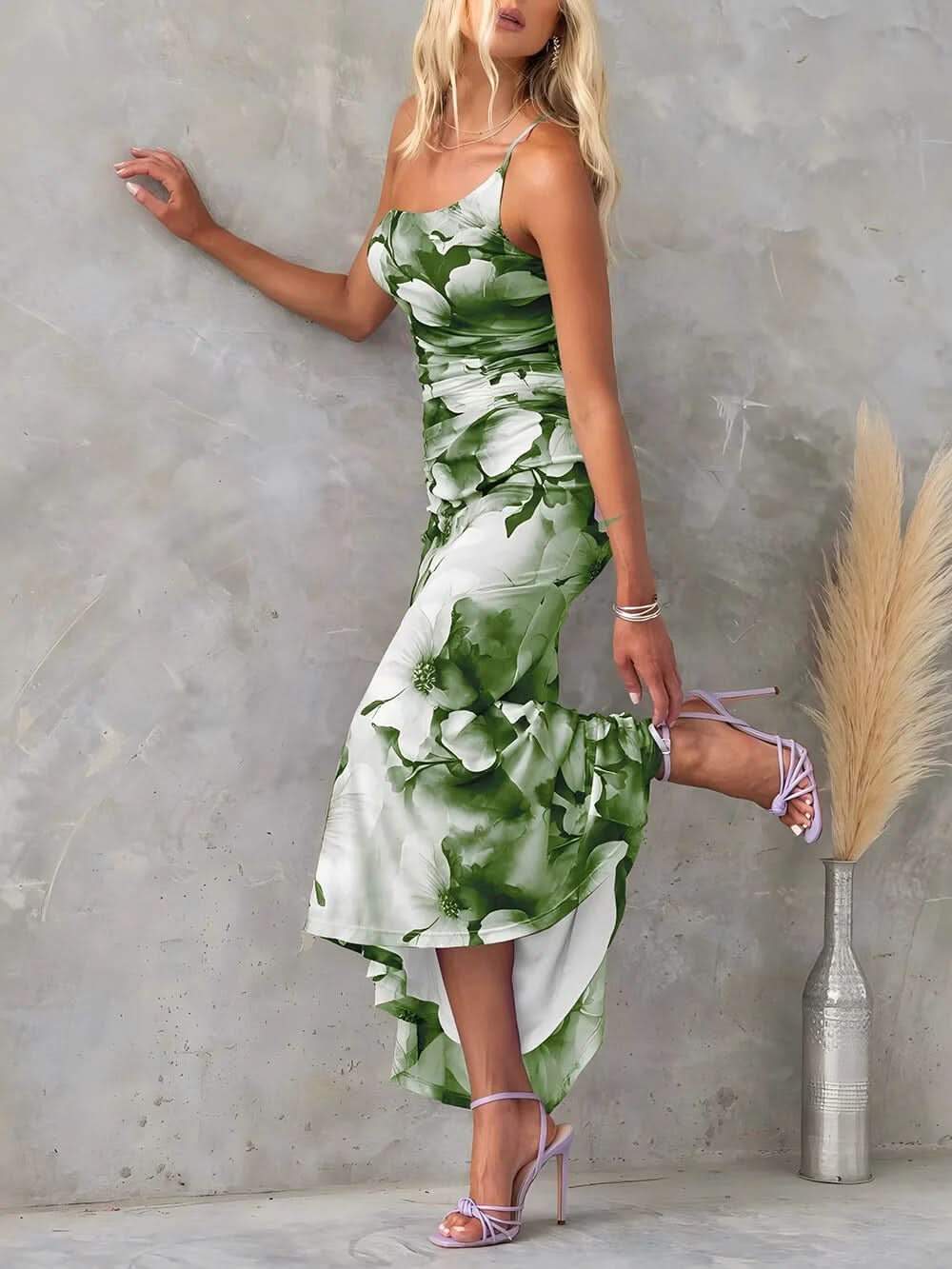 Emilia Ruched Maxi Dress