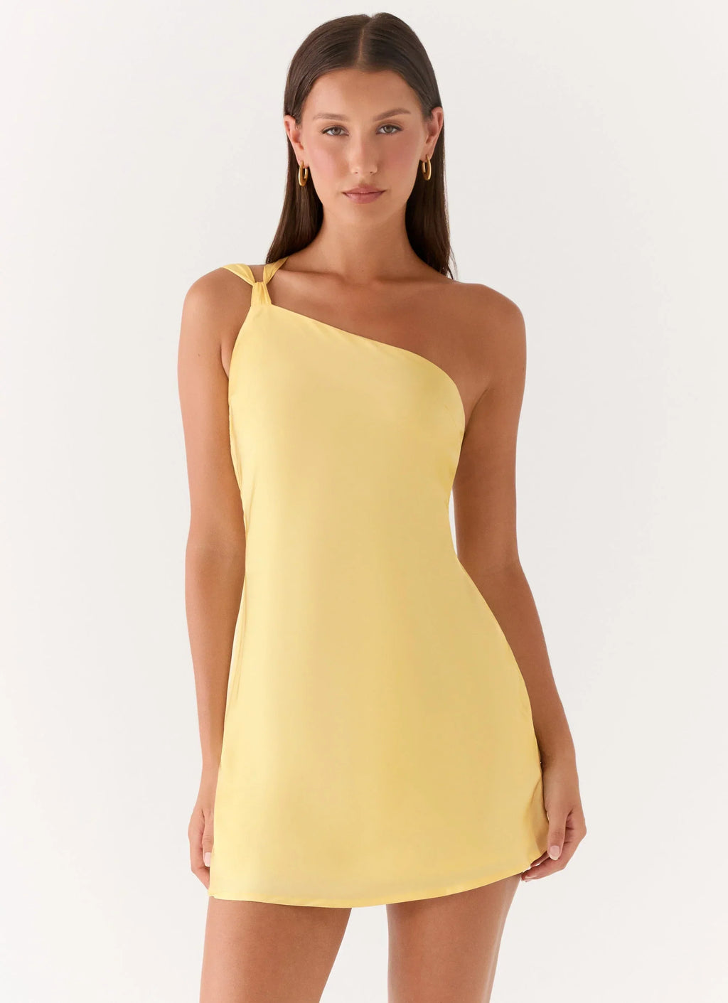 Lights Out Mini Dress Yellow