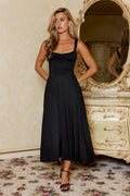Refined Aesthetics Midi Dress Black