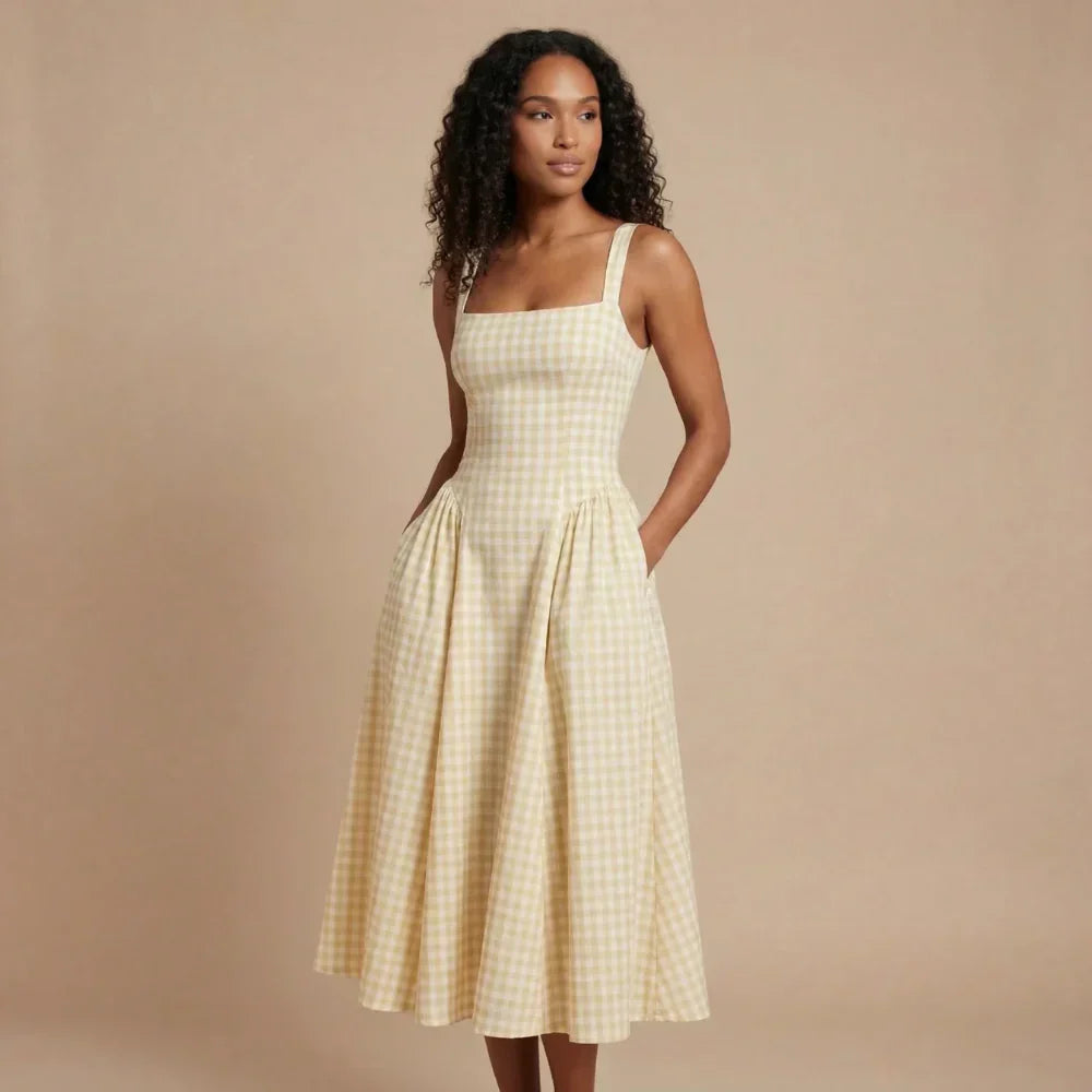 Eloise Corset Midi Dress
