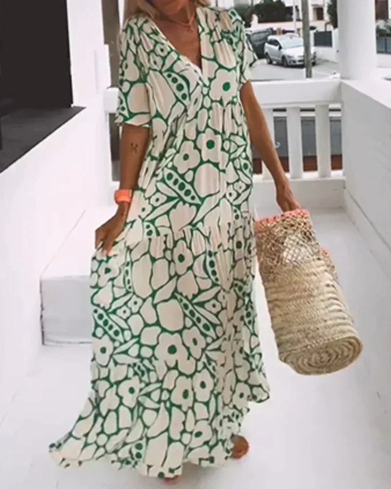 Peyton Floral Maxi Dress