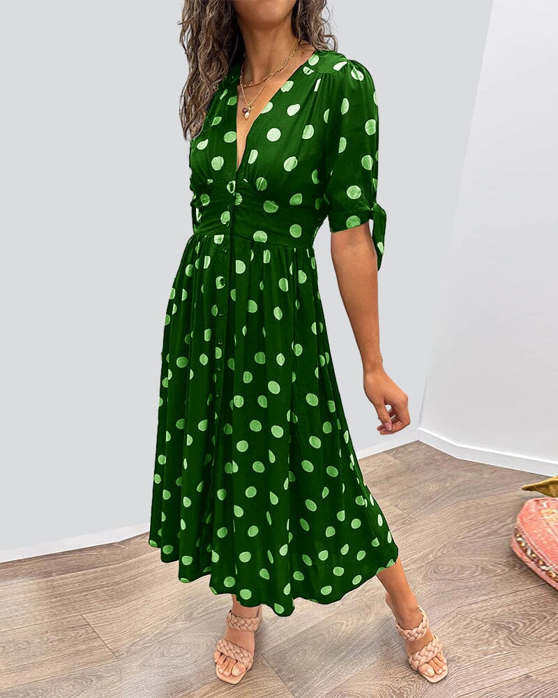 Morgan Wrap Midi Dress