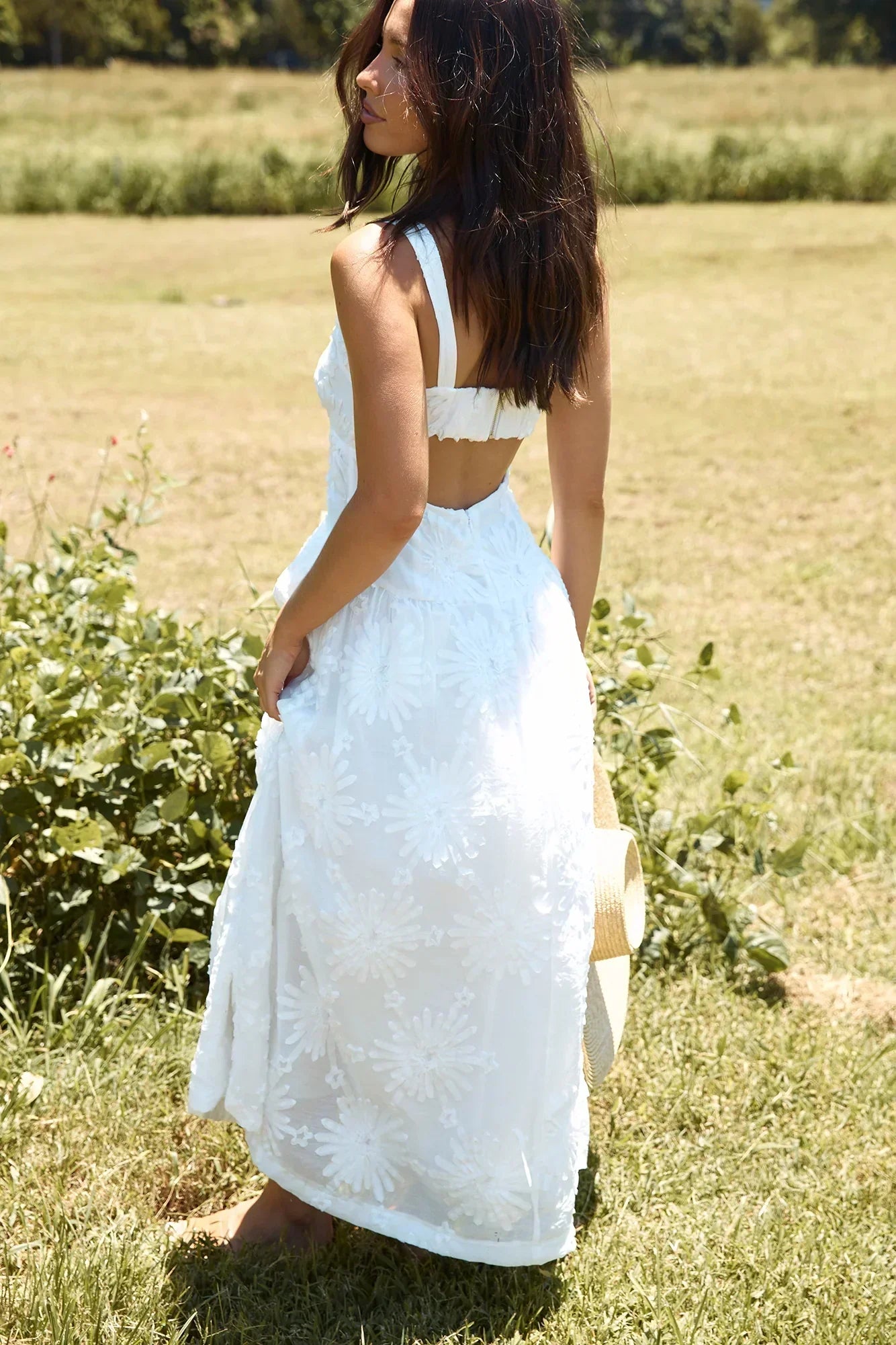 Grand Estate Porcelain Princess Maxi Dress