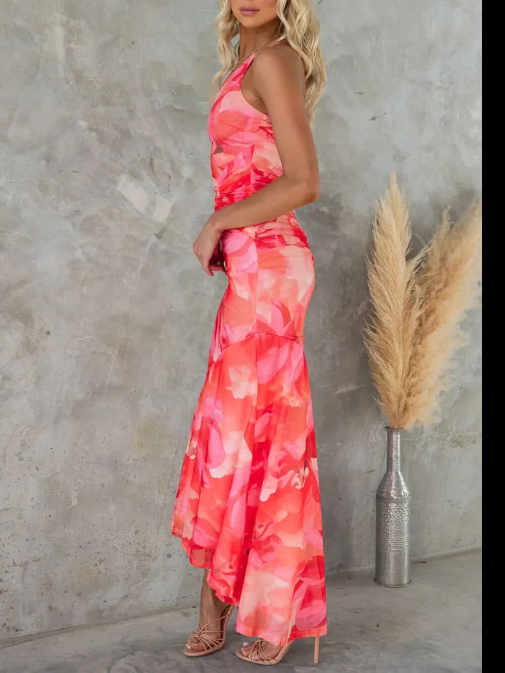 Emilia Ruched Maxi Dress