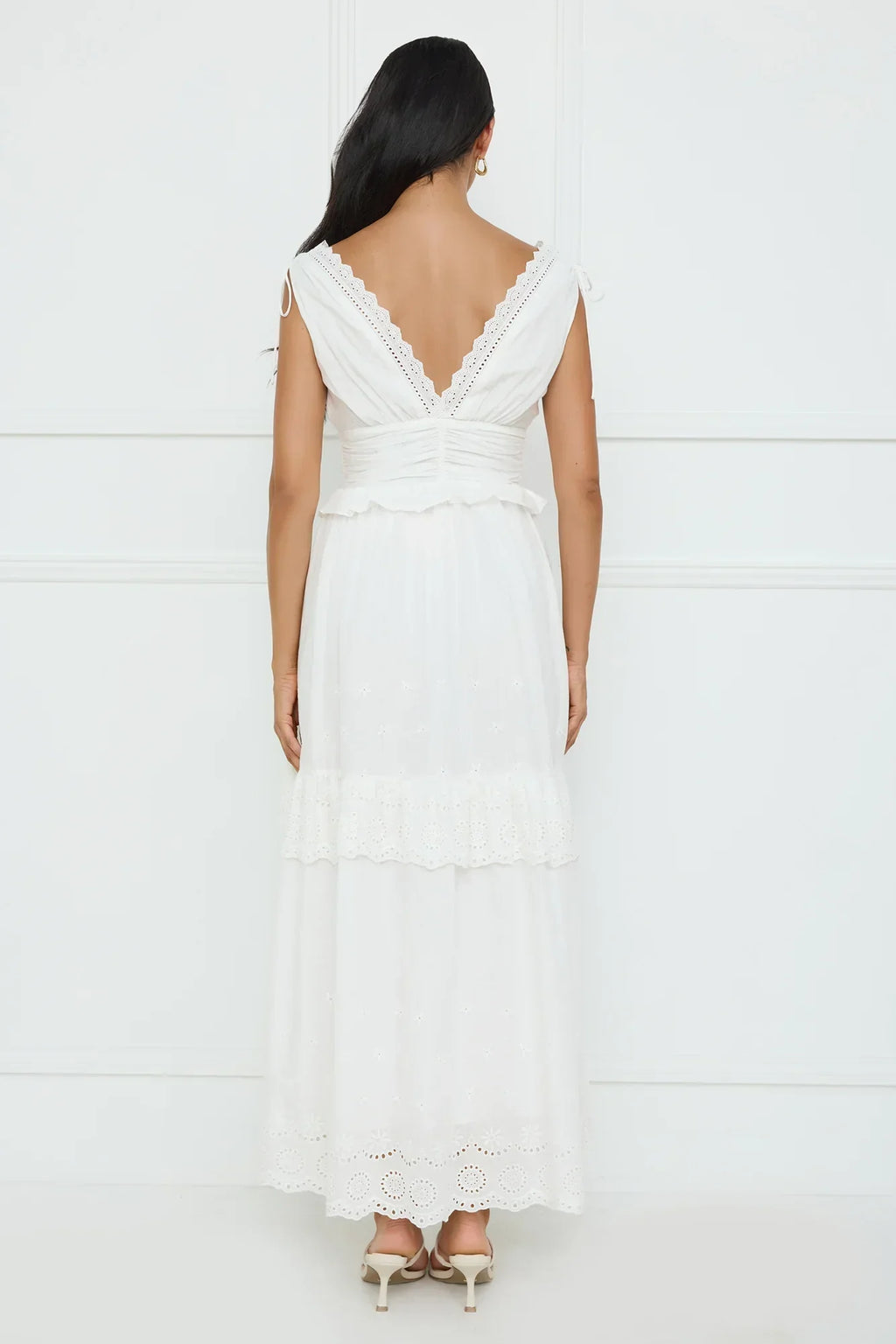 Desert Oasis Maxi Dress White