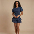 Sienna Ruffle Mini Dress