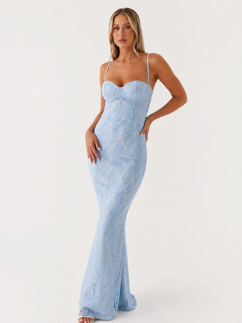 Sonia Maxi Dress - Blue