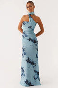 Isla Ruched Maxi Dress