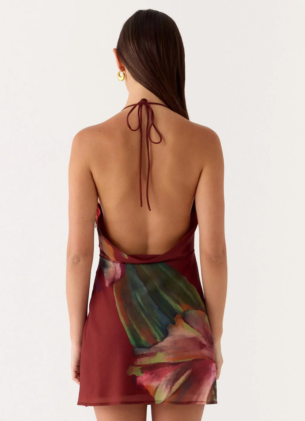 Camilla Cowl Mini Dress Cuba
