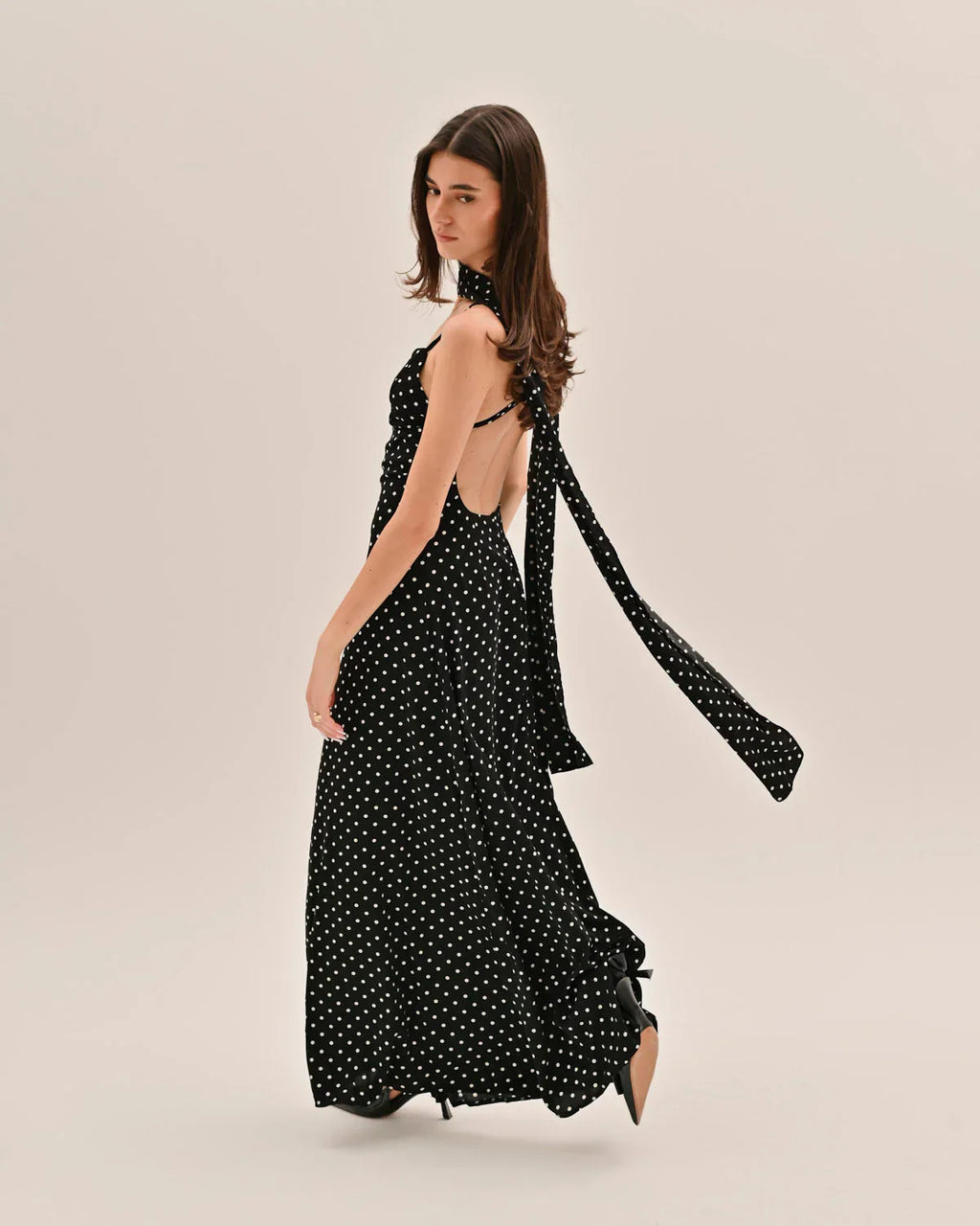 Helena Backless Maxi Dress