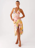 Artemis Wrap Midi Dress