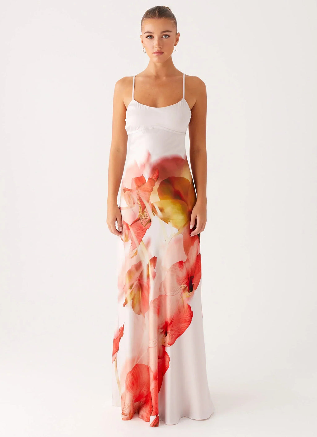 Pacha Maxi Dress - Peach Rose