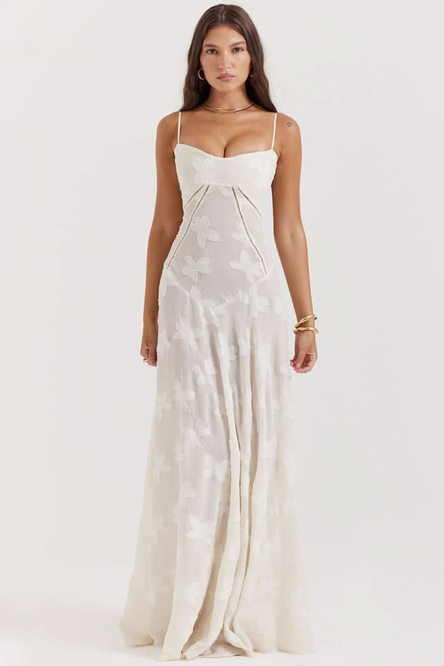 Evangeline Lace Maxi Dress