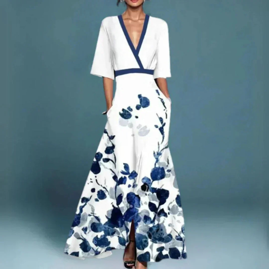 Iris Floral Maxi Dress