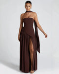 Isadora™ | Chic Slit Maxi Dress