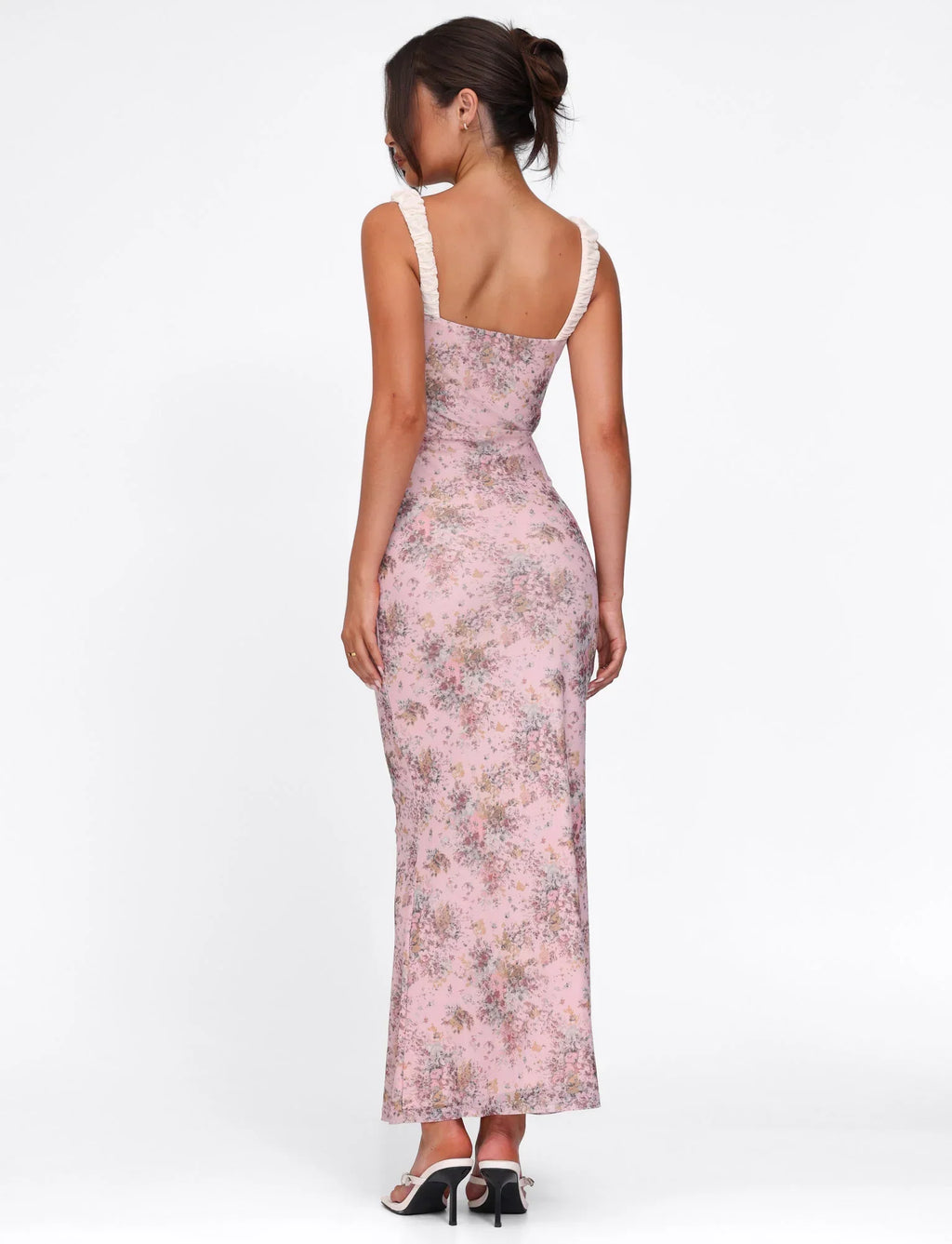 Vienna Ruched Maxi Dress
