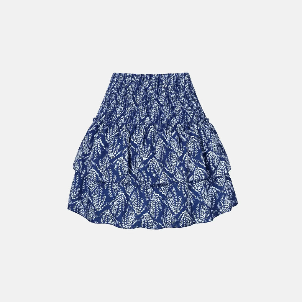 Sage Ruffle Mini Skirt Mini Dress
