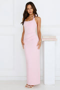 Essential Edit Halter Maxi Dress Pink