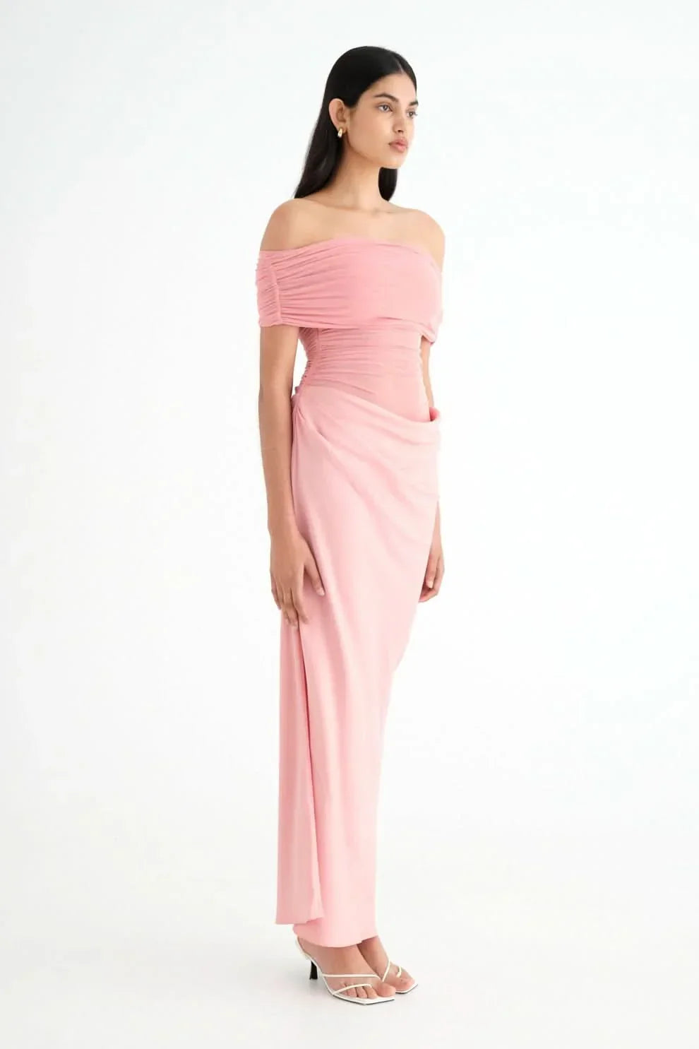 Sienna Ruched Maxi Dress