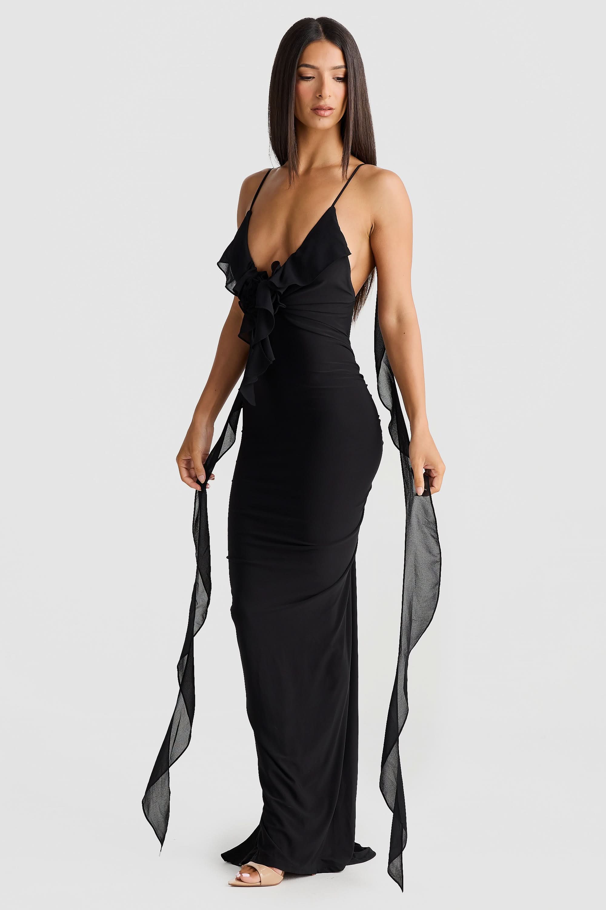 Camilla Ruffle Maxi Dress