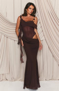 Mocha Starlight Maxi Dress