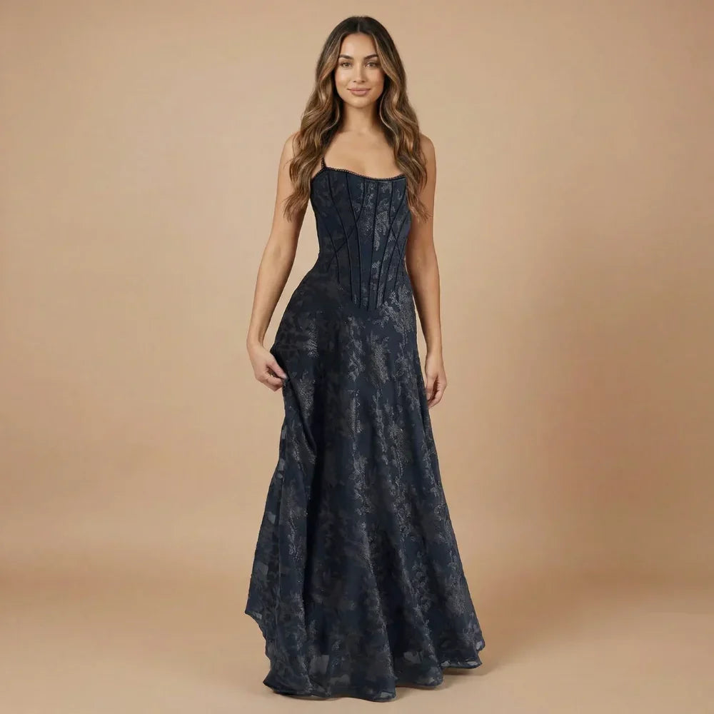 Valentina Corset Maxi Dress
