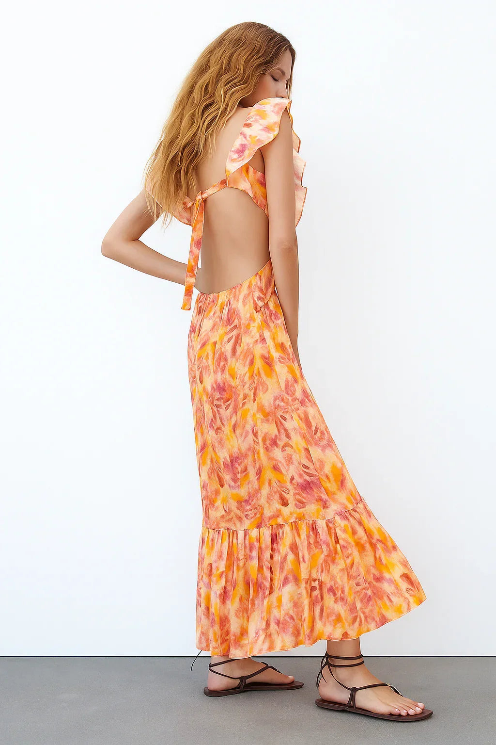 Freya Ruffle Maxi Dress