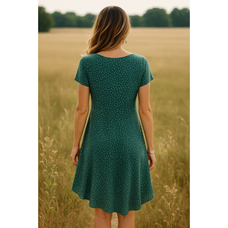 Everly Wrap Mini Dress