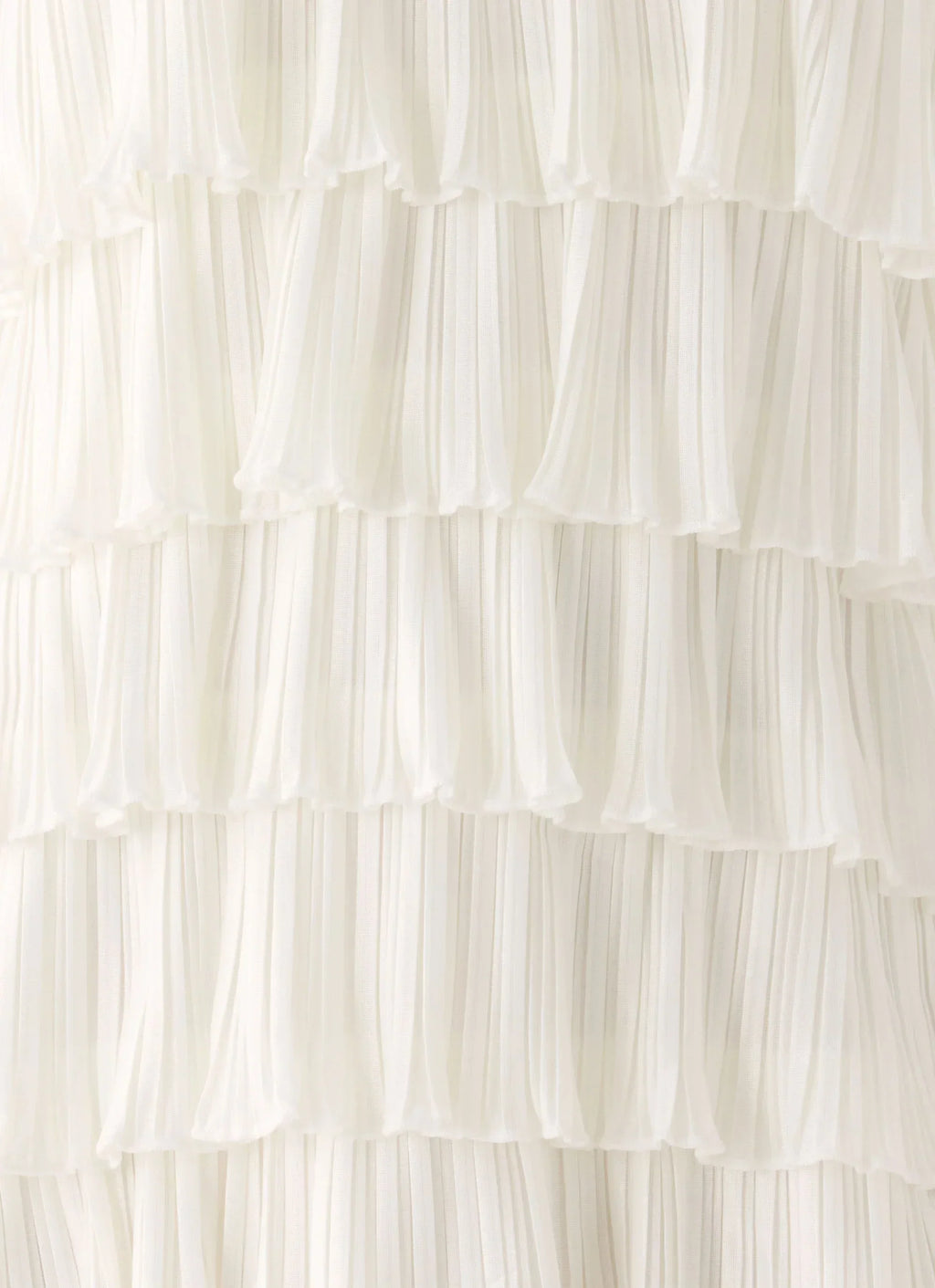 Lunar Bloom Mini Dress - Ivory