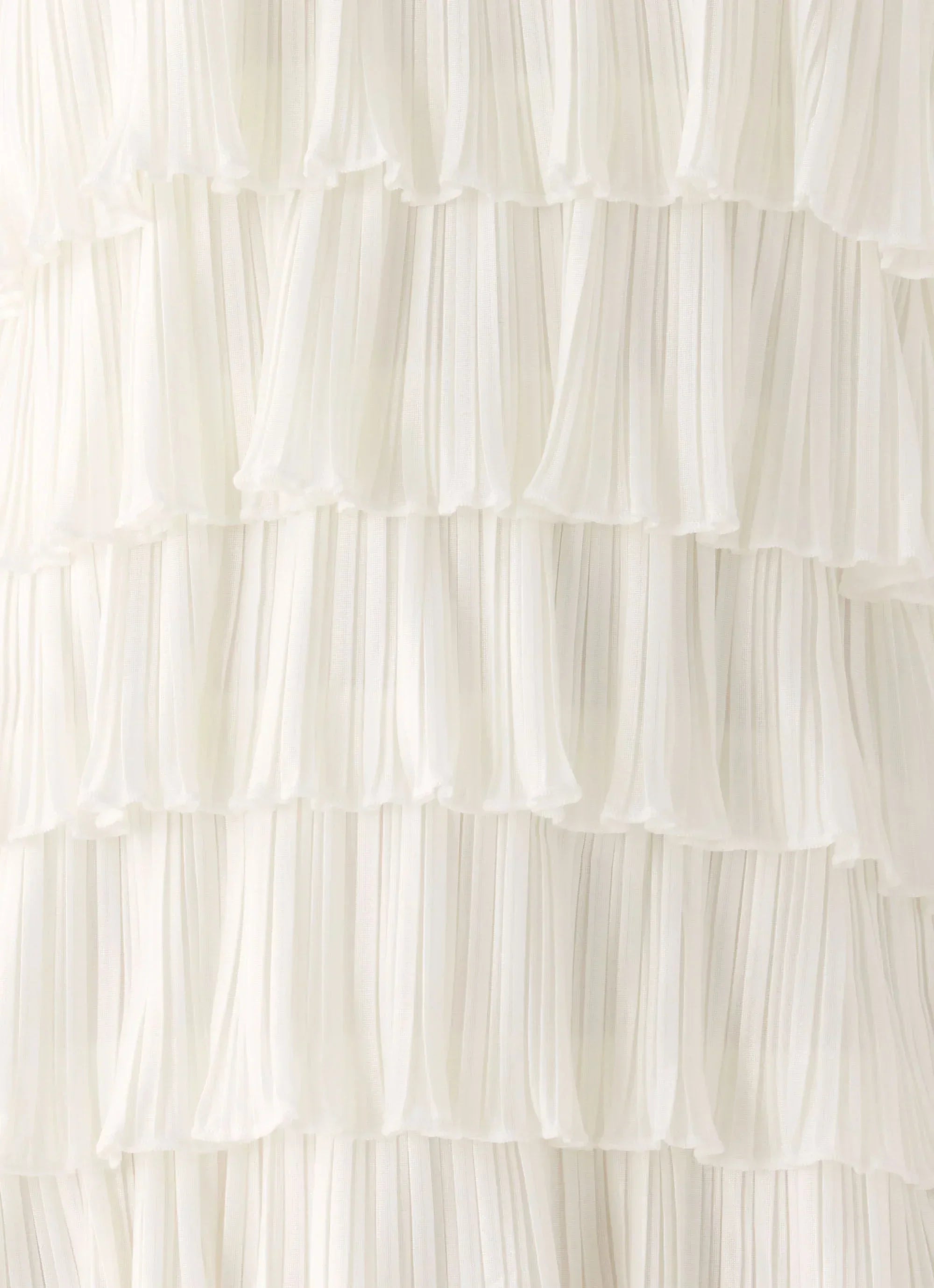 Lunar Bloom Mini Dress - Ivory