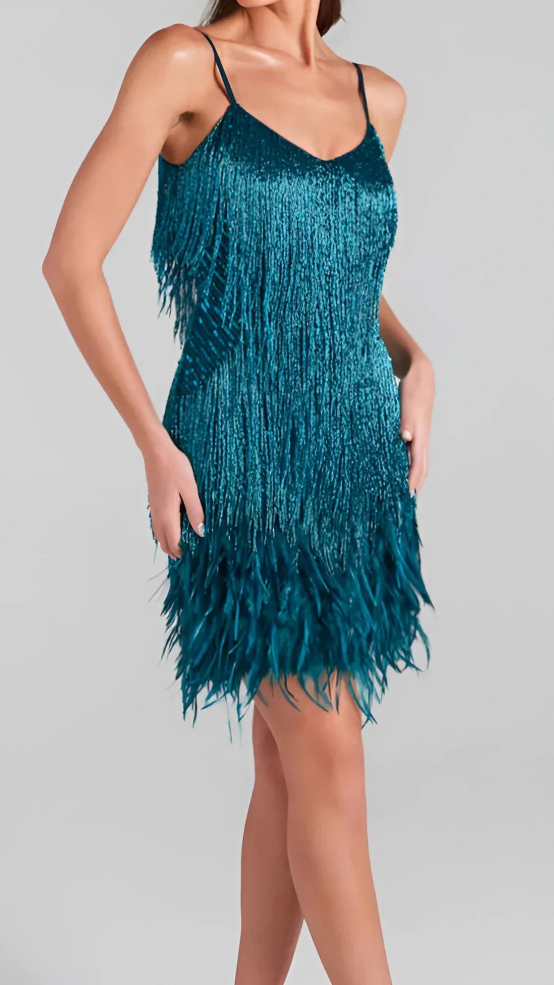 Cassandra Sequin Mini Dress