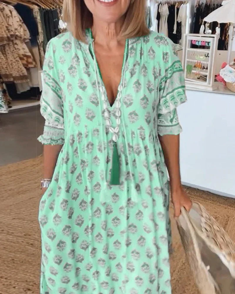 Rosalie Tiered Maxi Dress