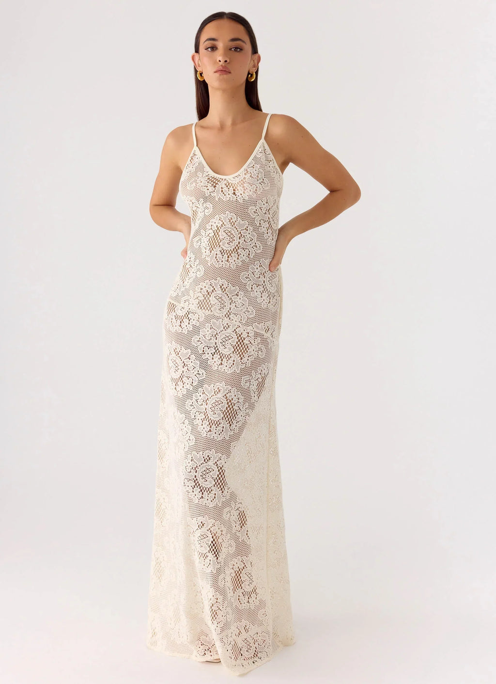 Annalee Maxi Dress White